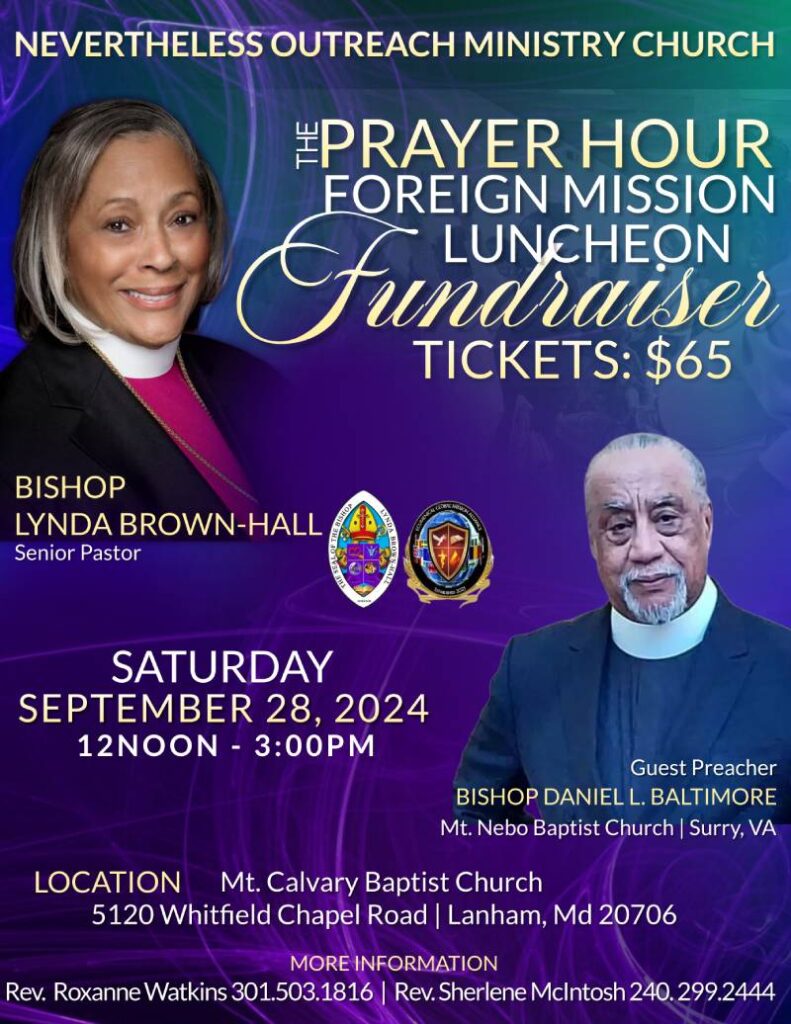 Prayer Hour Foreign Miss Fundraiser