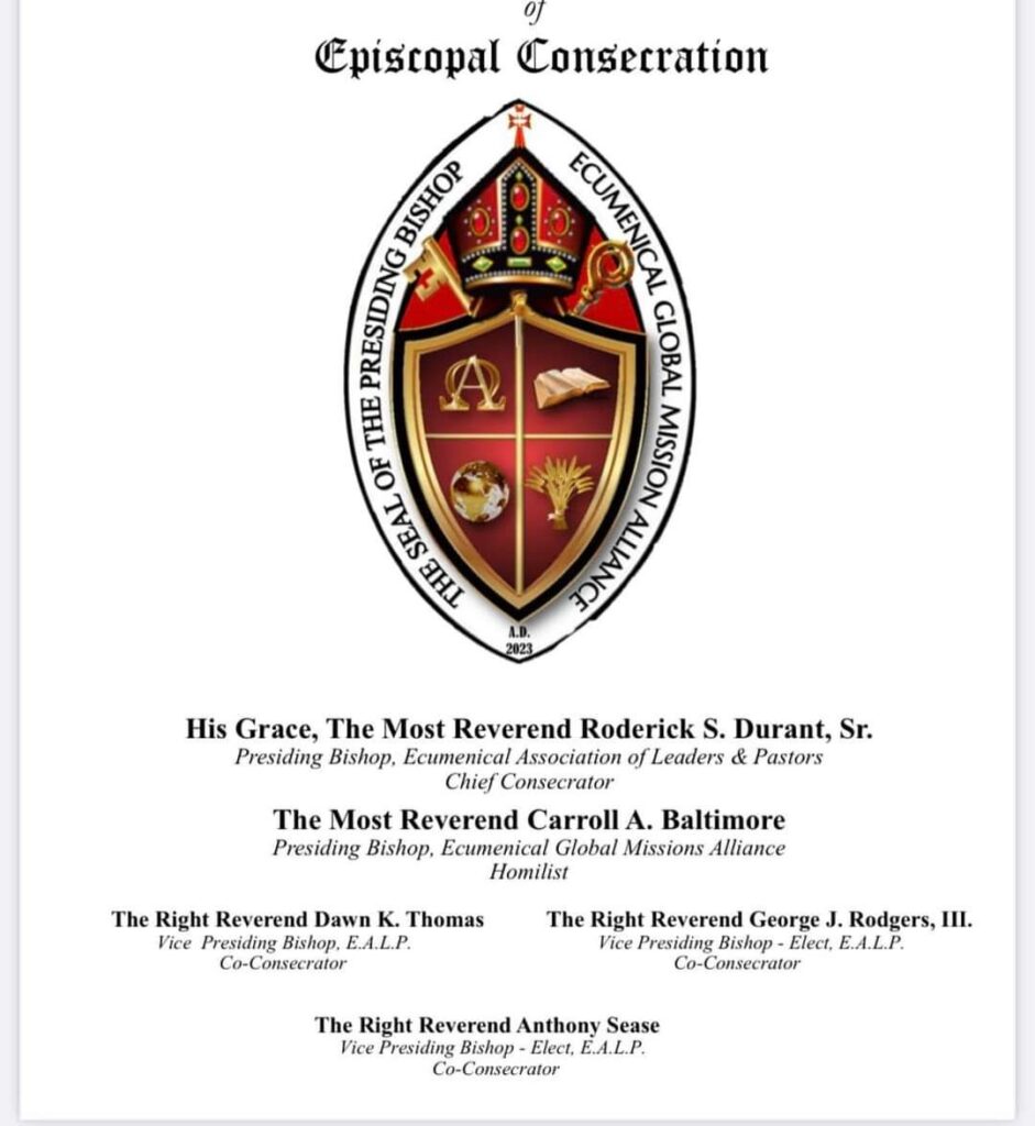 Bishop Consecration