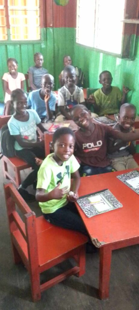 Liberia school kids