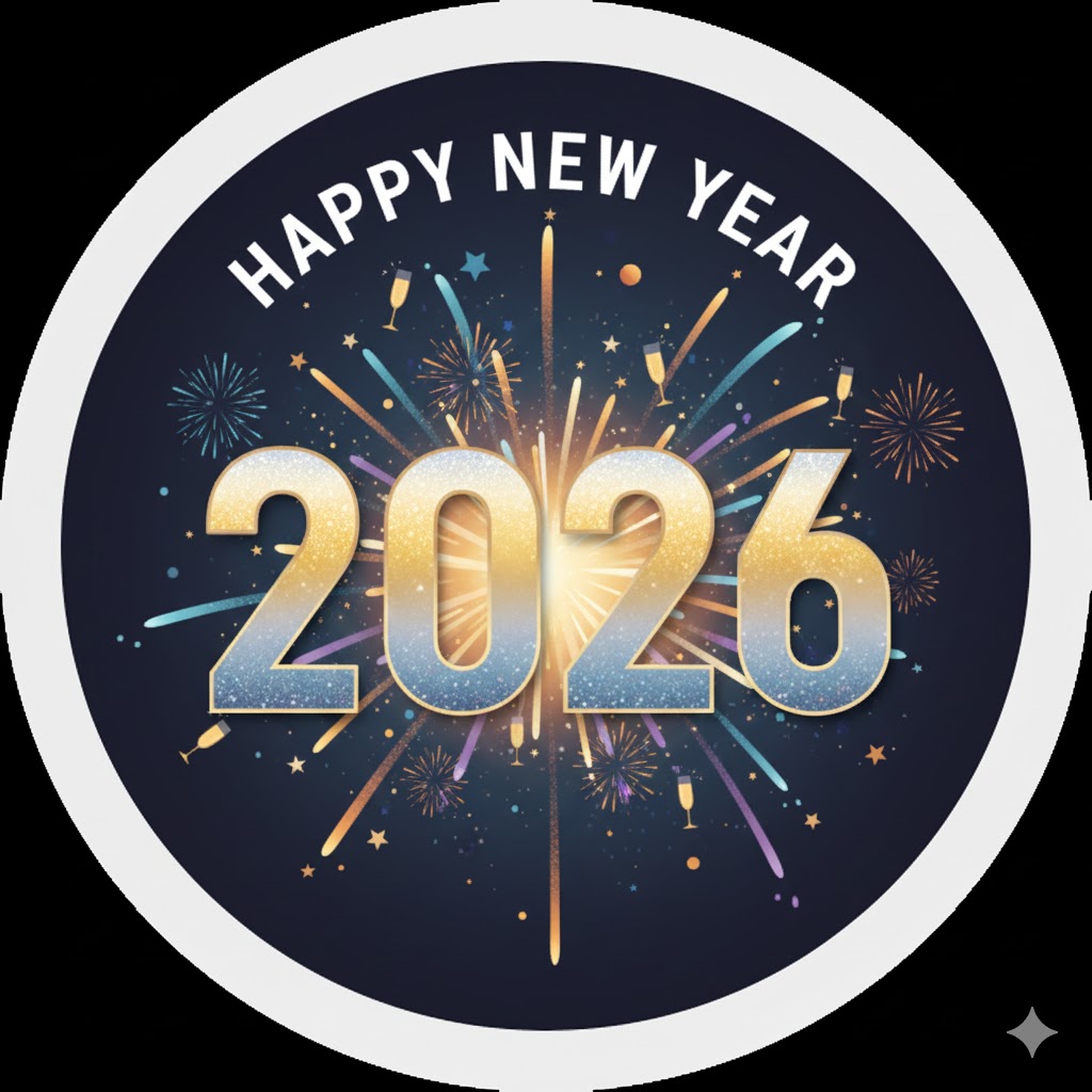new year 2026 icon