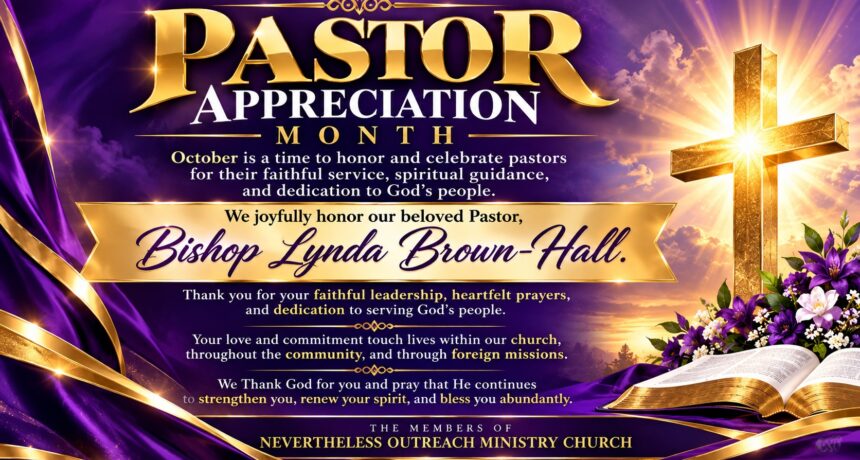 2026 Pastor Appreciation Month